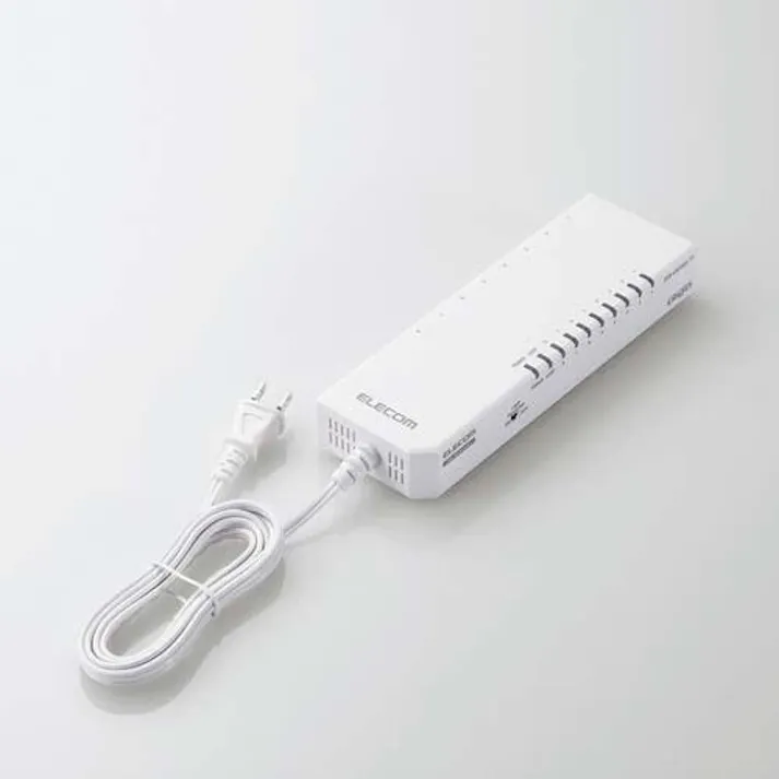エレコム スイッチングハブ(タップ型/8ポート) EA764BY-184(CDC)【別送品】