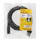 サンワサプライ 電源コード(コンセントPC接続用/黒) 125V/7Ax4m EA764CD-45 4518340184541【別送品】