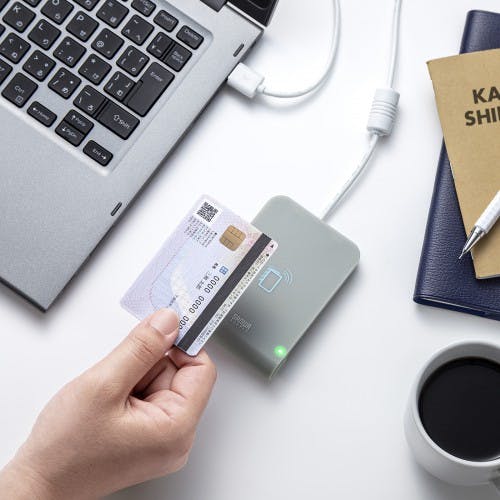 サンワサプライ ICカードリーダーライター(非接触型) EA764DA-51(CDC