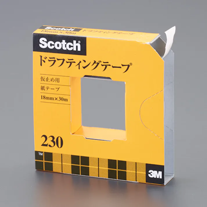 3M ドラフティングテープ(ベージュ) 18mmx30m EA765MA-132 4550061405499【別送品】