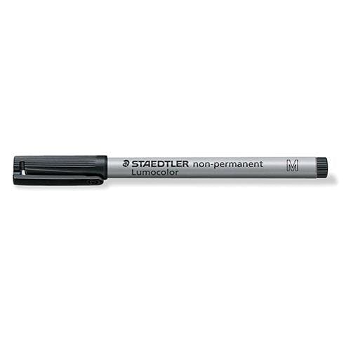 ステッドラー(STAEDTLER) 水性マーカー(ルモカラー) [黒/細字] EA765MM-100 4550061289266【別送品】