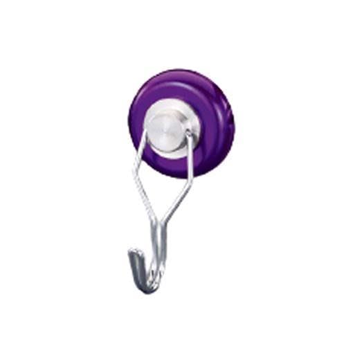 マグネットフック(スイベル式/紫) φ36mm/40kg EA781ET-86A 4518340233492【別送品】