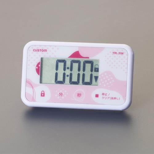 カスタム(CUSTOM) ノータッチタイマー(デジタル・防滴) 103x61x22mm EA798C-74C 4518340296251【別送品】