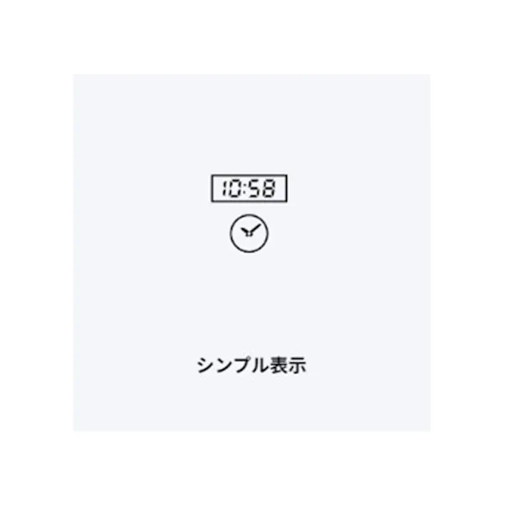 カシオ(CASIO) 置時計 77x37x76mm EA798CA-145 4550061413142【別送品】