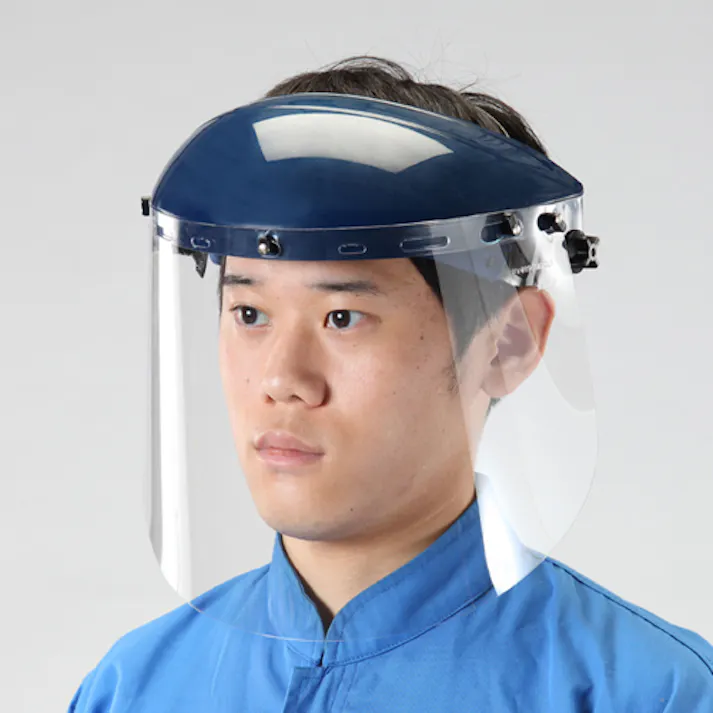 ESCO フェイスプロテクター(幅広/PET) EA800PA-42(CDC)【別送品】