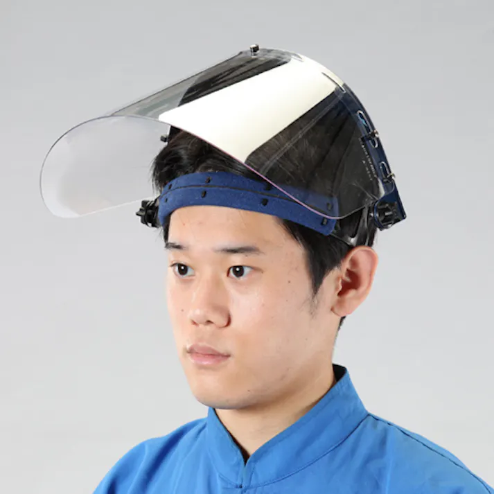 ESCO フェイスプロテクター(幅広/PET) EA800PA-42(CDC)【別送品】