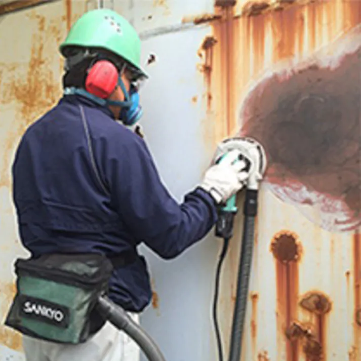 三京ダイヤモンド工業 100mm グラインダー用集じんアタッチメント(マキタ用) EA809BZ-36(CDC)【別送品】