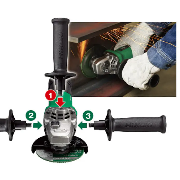 HiKOKI 125mm/1600W ディスクグラインダー EA809DA-2B(CDC)【別送品】