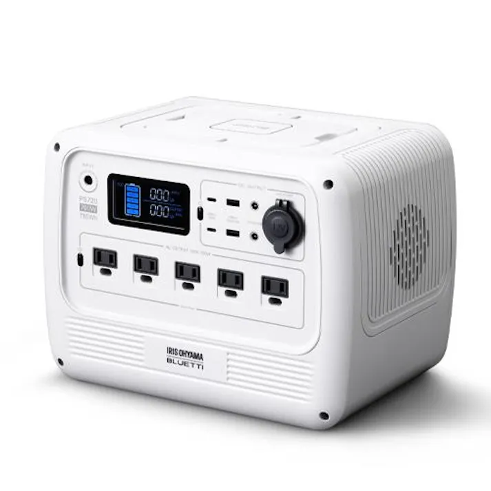 アイリスオーヤマ(IRIS OHYAMA) AC100V-DC12V-USB/716wh ポータブル電源 EA812HB-61(CDC)【別送品】