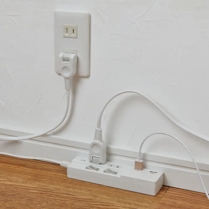 朝日電器(ELPA) テーブルタップ(USBポート/個別スイッチ付) 100V/14Ax2m EA815GL-21A 4550061415009【別送品】