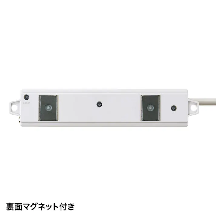 サンワサプライ AC125V/15Ax 1m タップ(4口/3P/変換アダプタ付) EA815GM-291(CDC)【別送品】