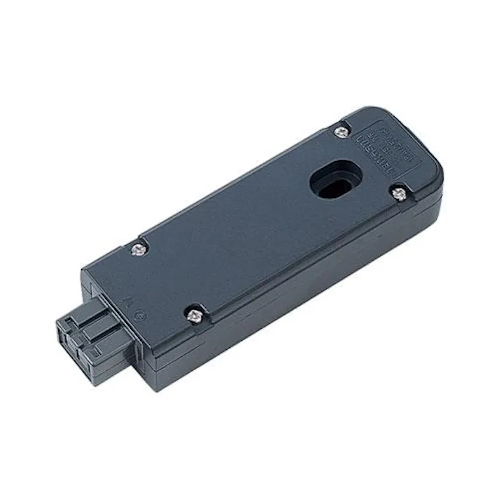 サンワサプライ コンセントバー用コネクタ(ケーブル無/15A用) EA815GM-367(CDC)【別送品】