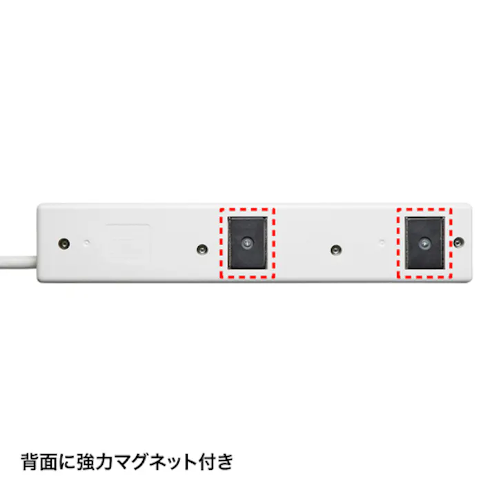 サンワサプライ パソコン連動タップ(4口/IC記憶式) 125V/15Ax5m EA815GM-382 4518340109148【別送品】