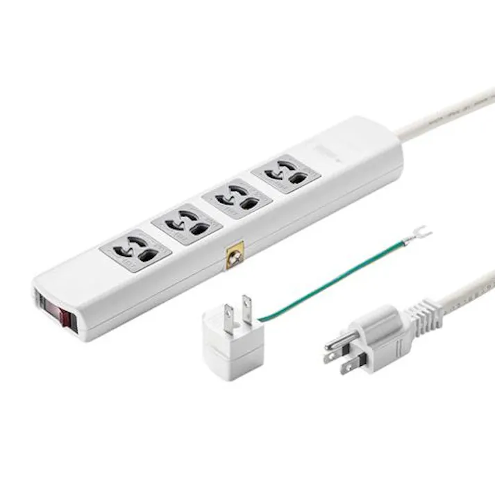 サンワサプライ 5m タップ(4口/3P/一括スイッチ/雷ガード) EA815GM-397(CDC)【別送品】