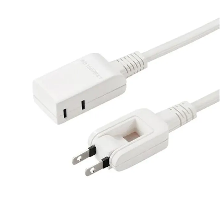 サンワサプライ 125V/15Ax 1m モバイルタップ(2口/2P) EA815GM-413(CDC)【別送品】