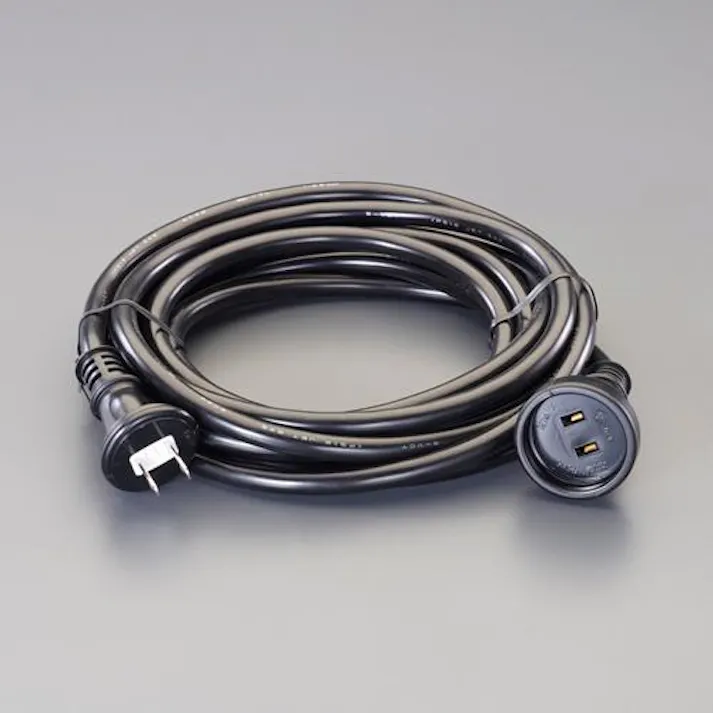 朝日電器(ELPA) AC125V/15Ax 3.0m 延長コード(防雨型) EA815GN-101(CDC)【別送品】