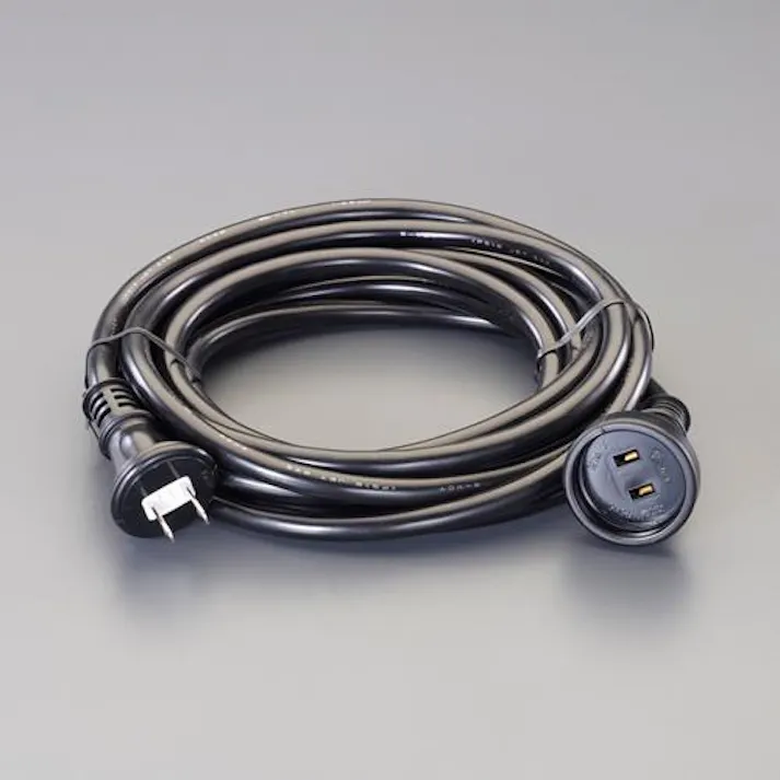 朝日電器(ELPA) 延長コード(防雨型) AC125V/15Ax10.0m EA815GN-103 4518340050587【別送品】