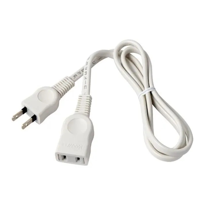 朝日電器(ELPA) AC125V/15Ax 1m 延長コード(耐トラッキングカバー付) EA815GN-106(CDC)【別送品】
