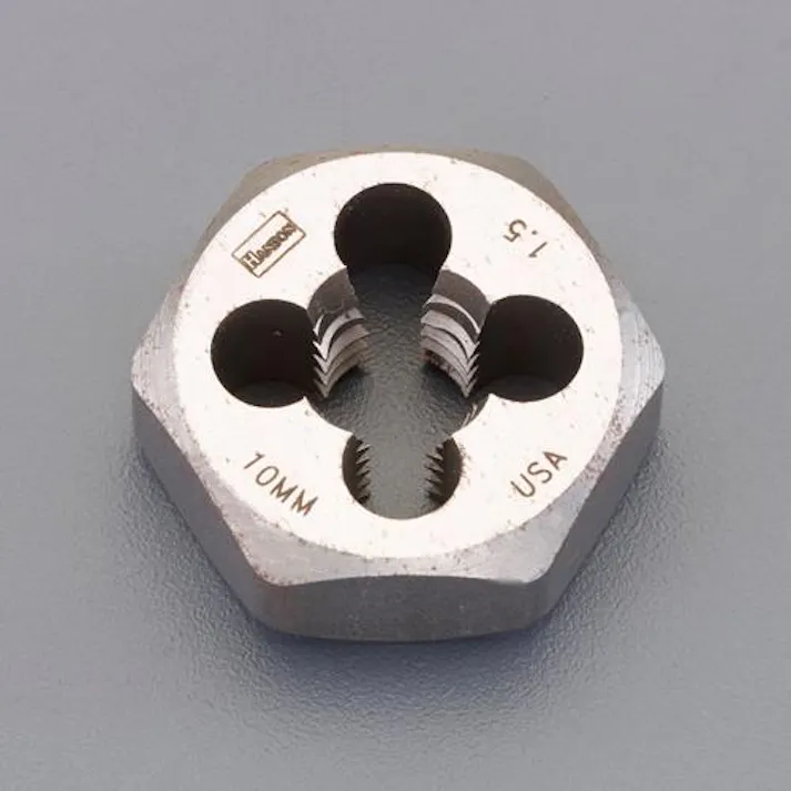 六角ダイス(並目) M5x0.8/25.4mm EA829VL-5 4518340055254【別送品】