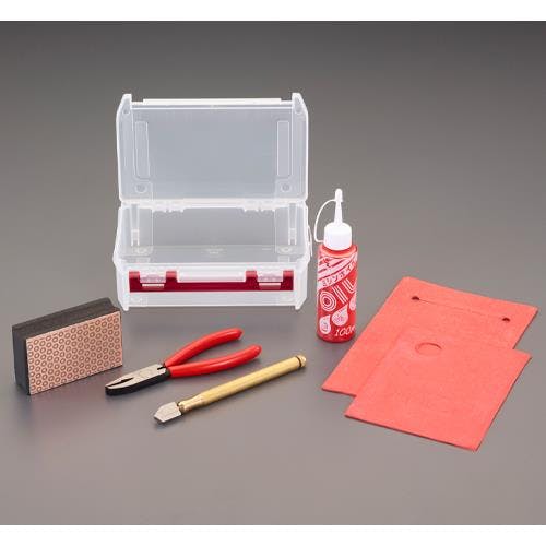 ガラス切用ツールセット [7点組] EA845-10S 4518340301023【別送品】