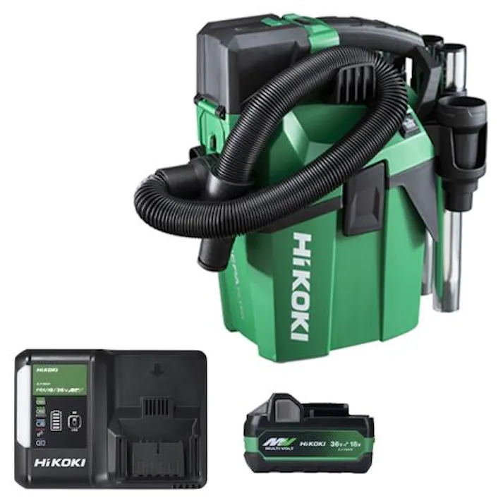 HiKOKI DC18.0V 肩掛掃除機セット(充電式) EA899HC-113(CDC)【別送品】