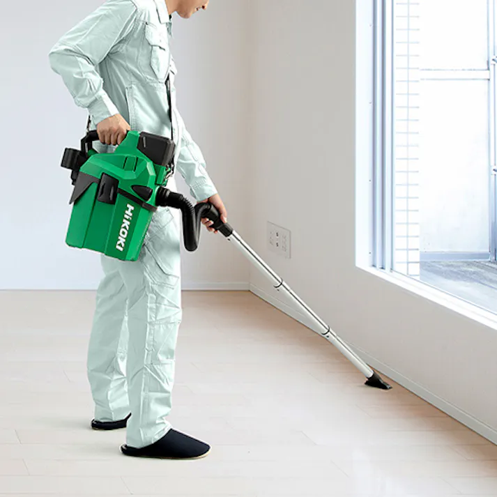 HiKOKI DC18.0V 肩掛掃除機セット(充電式) EA899HC-113(CDC)【別送品】