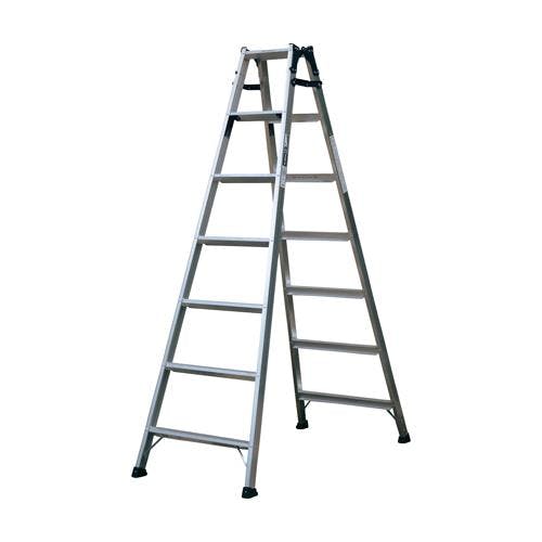 アルインコ(ALINCO) はしご兼用脚立(ワイドステップ) 1.99m EA903AB-6C 4518340238114【別送品】