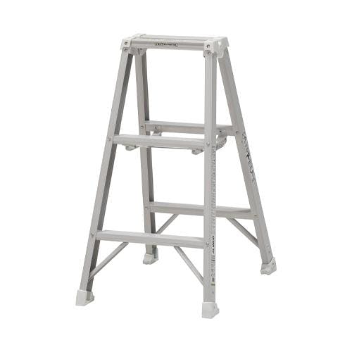 1.44m [園芸用] 脚立 アルミ製 エスコ EA903AR-150 (64-2274-92) エスコ 1.44m [園芸用] 脚立(ｱﾙﾐ製) EA903AR-150 1台 脚立（踏み台・4