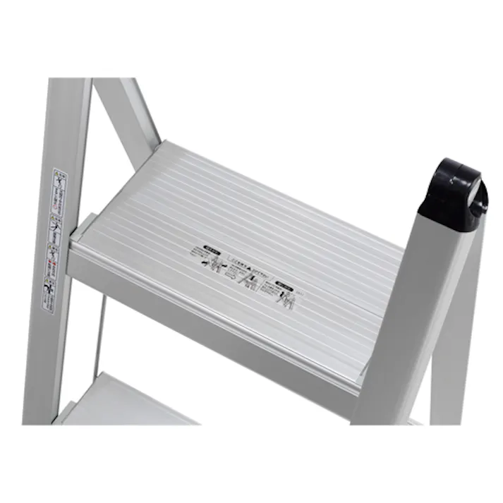 アルインコ(ALINCO) 踏台(アルミ製) 356x182mmx0.80m/3段 EA903AG-80A 4518340273610【別送品】