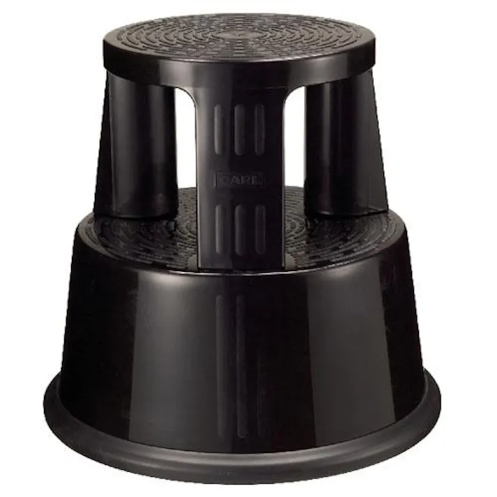 踏台(樹脂製/キャスター付) φ290xφ440x435mm EA903AL-61 4518340335455【別送品】