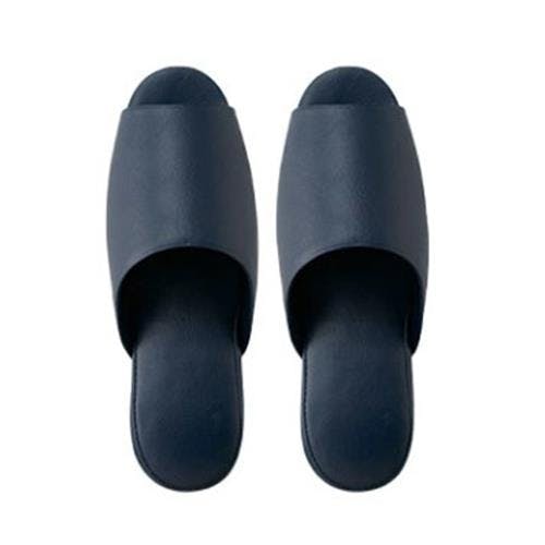 抗菌スリッパ(ネイビー) [L] EA910SY-61 4550061248010【別送品】