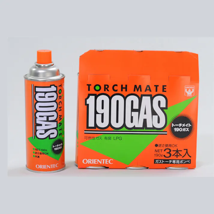 東邦金属工業 190g LPガス(3本) EA913BC-230A(CDC)【別送品】