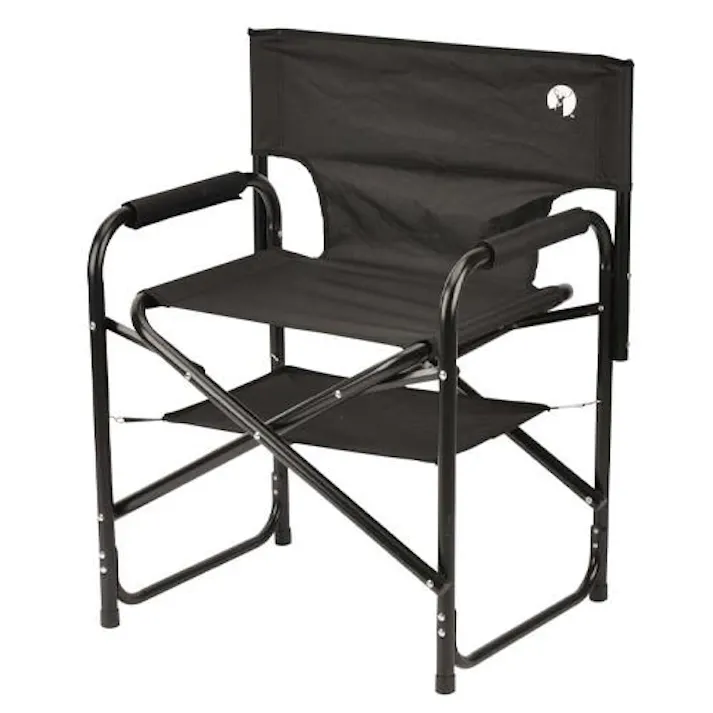 キャプテンスタッグ 620x480x800mm チェアー(ポータブル/ブラック) EA913YD-65(CDC)【別送品】