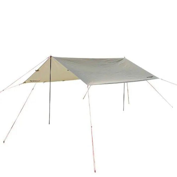 キャプテンスタッグ 3200x2900x1800mm レクタタープ(防水/カーキ) EA915-142(CDC)【別送品】