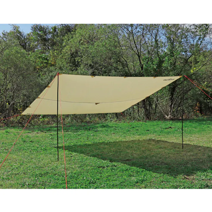 キャプテンスタッグ 3200x2900x1800mm レクタタープ(防水/カーキ) EA915-142(CDC)【別送品】