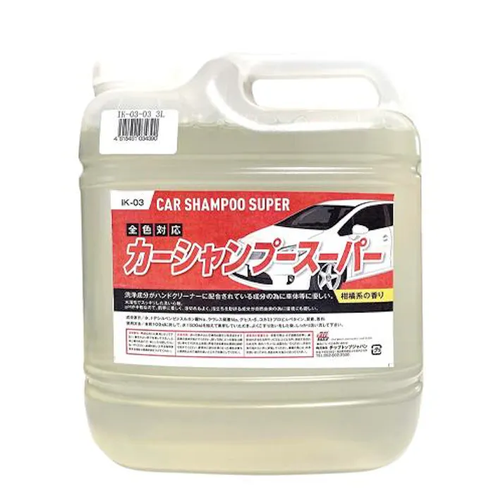 チップトップ(TIPTOP) カーシャンプー(ノンコンパウンド) 3.0L EA922AB-206 4518340112087【別送品】