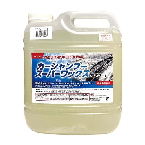 チップトップ(TIPTOP) カーシャンプー(撥水コート/ノンコンパウンド) 3.0L EA922AB-211 4518340112094【別送品】