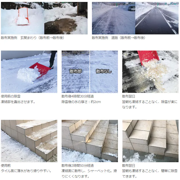 エービーシー商会 融雪剤(環境配慮型) 6kg EA922AB-221 4518340201125【別送品】