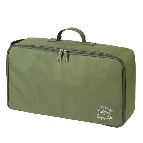 キャプテンスタッグ 収納バッグ(オリーブ) 410x235x140mm EA925CL-25 4518340355170【別送品】