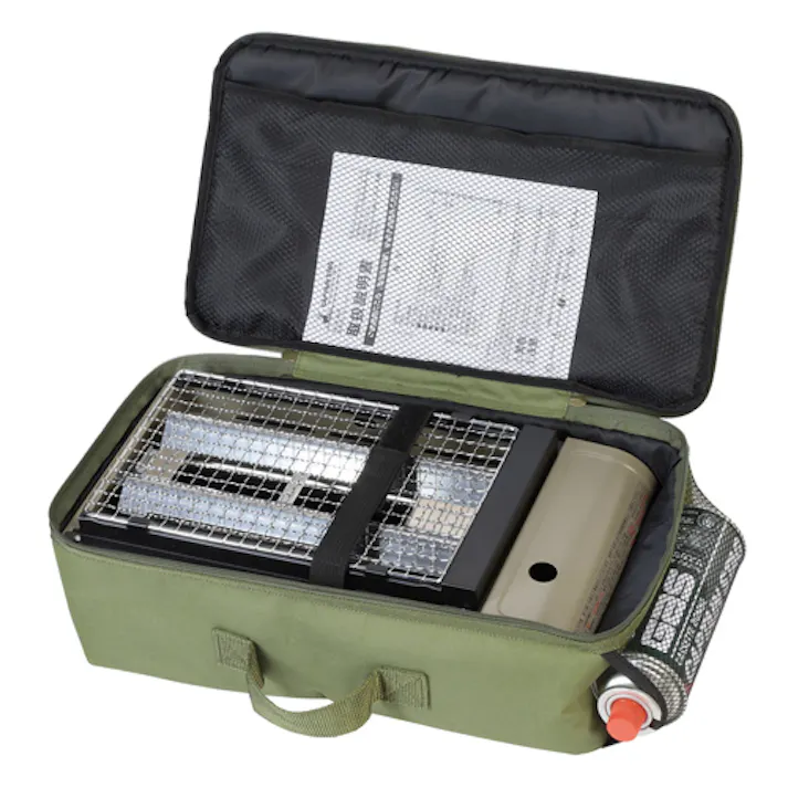 キャプテンスタッグ 410x235x140mm 収納バッグ(OD色) EA925CL-25(CDC)【別送品】