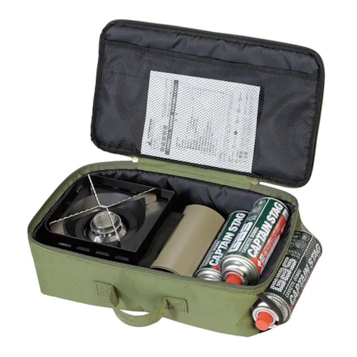 キャプテンスタッグ 410x235x140mm 収納バッグ(OD色) EA925CL-25(CDC)【別送品】