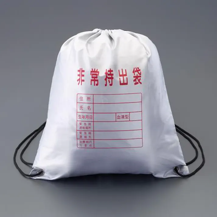 ESCO 390x450mm 非常用持出袋 EA925GR-51(CDC)【別送品】