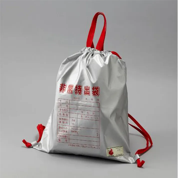 ESCO 380x445mm 非常用持出袋 EA925GR-52(CDC)【別送品】