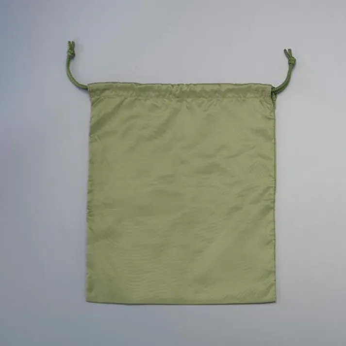 ESCO 350x410mm 巾着バッグ(OD色/タテ) EA925GR-61(CDC)【別送品】