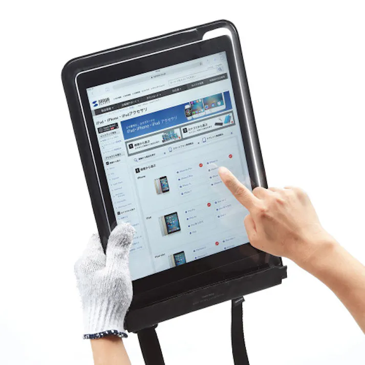 サンワサプライ タブレットケース(防塵・防水) 12.9型 EA927-118 4518340139305【別送品】