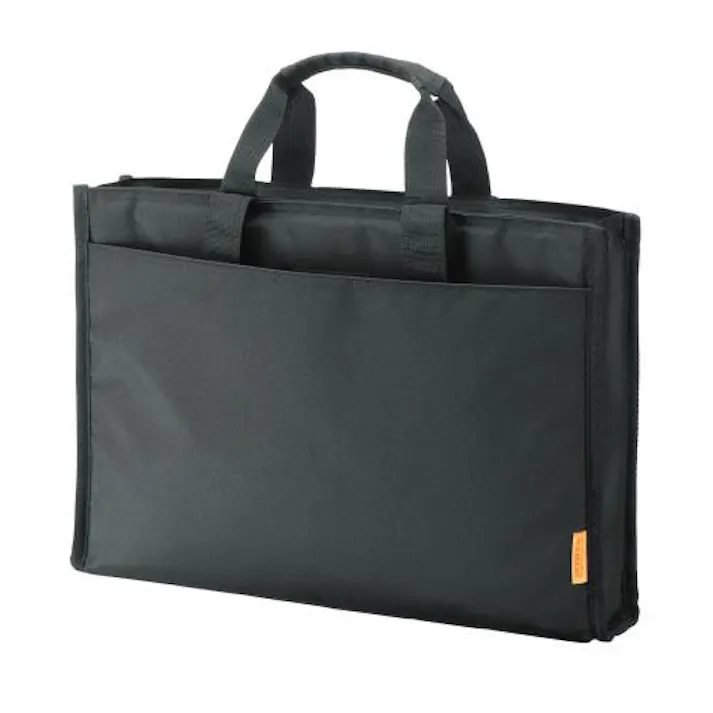 サンワサプライ 410x 70x290mm トートバッグ(ブラック) EA927-85A(CDC)【別送品】