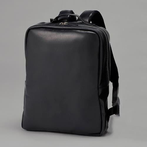 バックパック(レザー/ブラック) 300x100x370mm EA927AE-20 4550061300350【別送品】