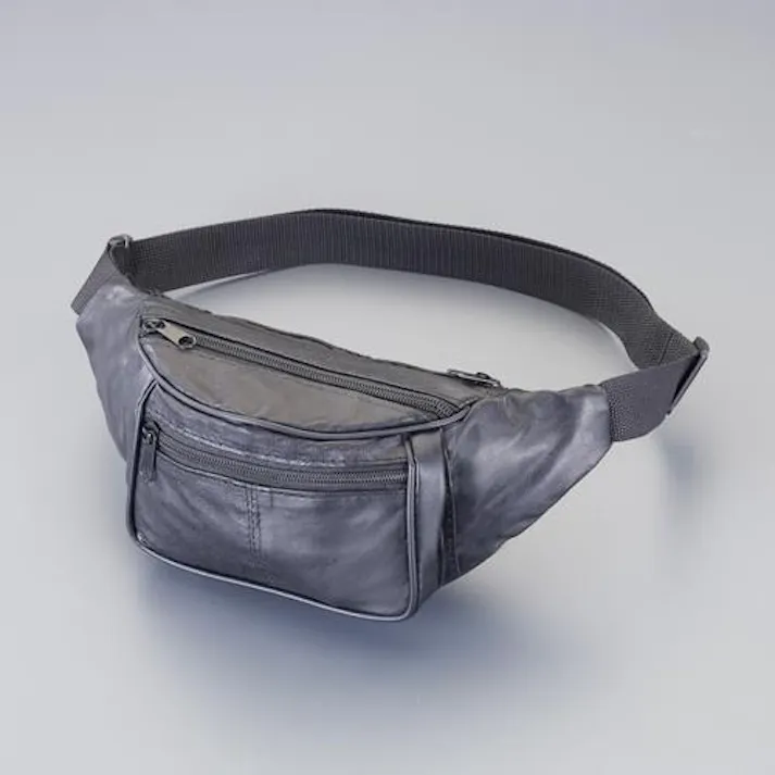 ウエストポーチ(ブラック) 195x80x140mm EA927AG-77B 4518340304215【別送品】