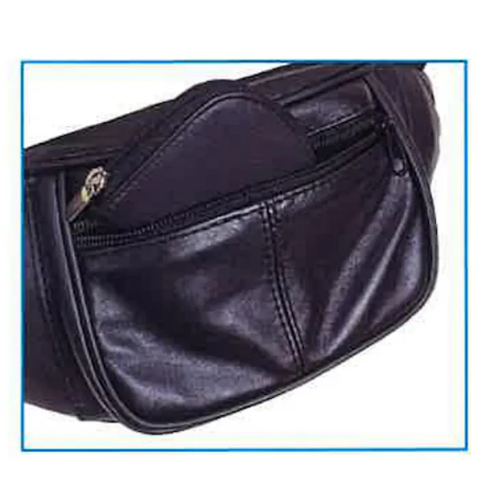 ウエストポーチ(ブラック) 195x80x140mm EA927AG-77B 4518340304215【別送品】