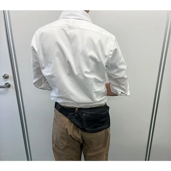 ウエストポーチ(ブラック) 195x80x140mm EA927AG-77B 4518340304215【別送品】